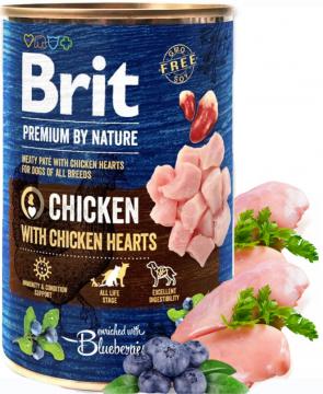 Изображение 2 - Brit Premium by Nature куриные сердечки