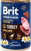 Brit Premium by Nature индейка и индюшиная печень