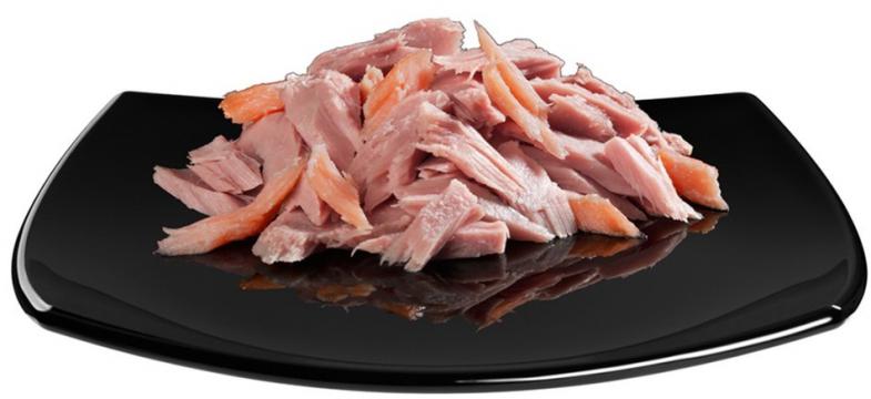 Изображение 2 - GimCat ShinyCat Filet Консервы с тунцом и лососем