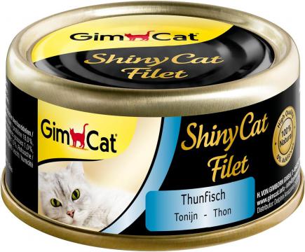 Изображение 1 - GimCat ShinyCat Filet Консервы с тунцом