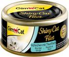 GimCat ShinyCat Filet консервы цыпленок с тунцом
