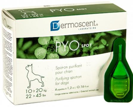 Изображение 1 - Dermodescent PYOspot для собак 10-20 кг