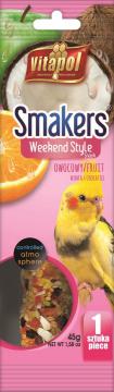 Изображение 1 - Vitapol Smakers Weekend Style лакомство с фруктами для средних попугаев