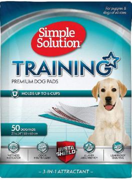 Изображение 1 - Simple Solution Training Premium Dog Pads 58x60