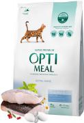 Optimeal Adult Cat для взрослых кошек с треской