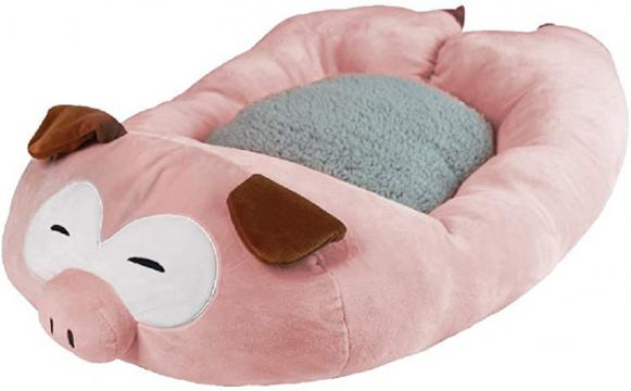 Изображение 1 - Croci  Fluffy Pig Лежак для котов и собак