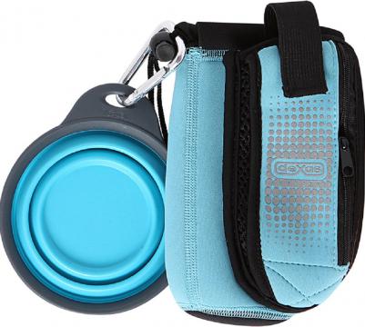 Изображение 2 - Dexas BottlePocket  Сумка со складной миской для воды и аксессуаров