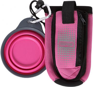 Изображение 1 - Dexas BottlePocket  Сумка со складной миской для воды и аксессуаров