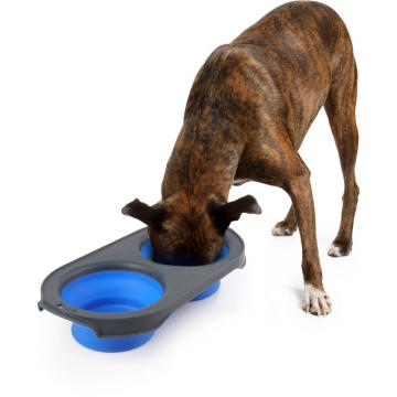 Изображение 5 - Dexas Collapsible Pet Feeder  Двойная Складная миска для собак и кошек