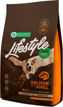 Изображение 1 - Nature's Protection LifeStyle Junior All Breeds  Лосось и криль
