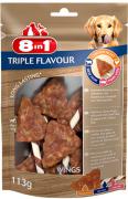 8in1triple Flavour лакомства для собак крылышки