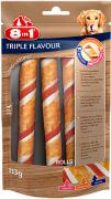 8in1Triple Flavour Лакомство для собак трубочки