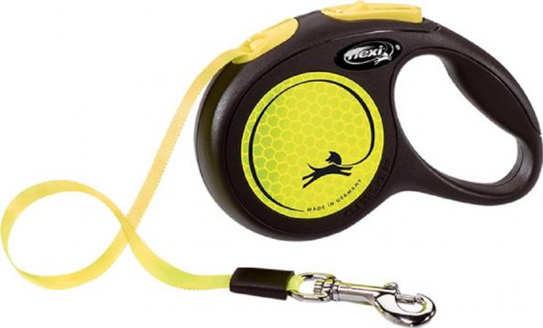 Изображение 1 - Flexi Рулетка Neon S 5м до 15кг лента