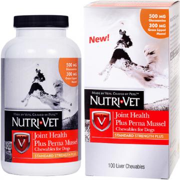 Изображение 2 - Nutri-Vet Joint Health Plus Perna Mussel Таблетки с глюкозамином для собак