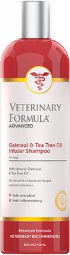 Изображение 1 - Veterinary Formula Advanced Oatmeal & Tea Tree Oil Шампунь увлажняющий лечебный для собак