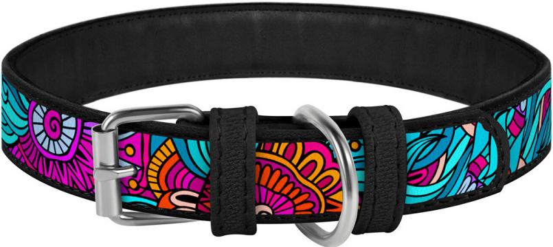 Изображение 2 - Collar WauDog Design Лето кожаный ошейник черный