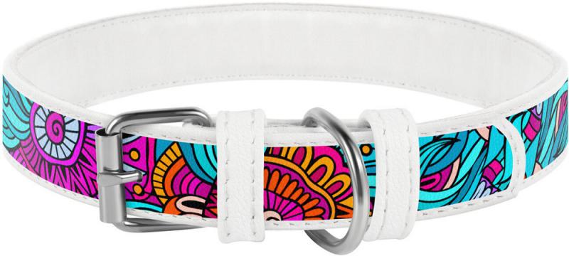 Изображение 2 - Collar WauDog Design Лето кожаный ошейник белый