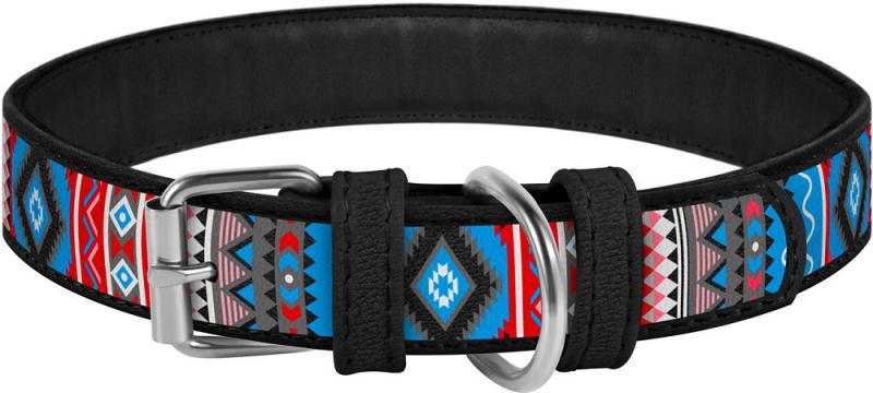Изображение 2 - Collar WauDog Design Этно кожаный ошейник черный