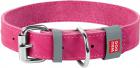 Collar WauDog Classic Кожаный ошейник розовый