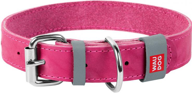 Изображение 1 - Collar WauDog Classic Кожаный ошейник розовый