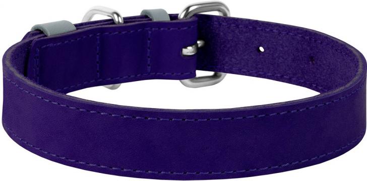 Изображение 2 - Collar WauDog Classic Кожаный ошейник фиолетовый