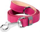 Collar WauDog Classic Кожаный поводок розовый