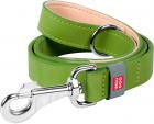 Collar WauDog Classic Кожаный поводок салатовый