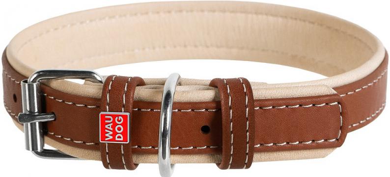 Изображение 1 - Collar WauDog Soft Кожаный ошейник коричневый