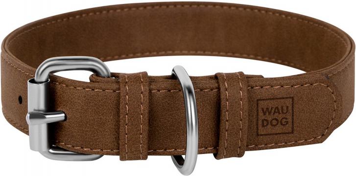 Изображение 1 - Collar WauDog Eco Ошейник из экокожи коричневый