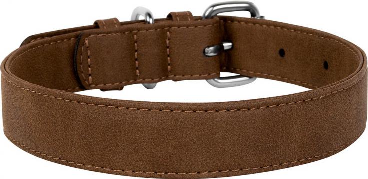 Изображение 2 - Collar WauDog Eco Ошейник из экокожи коричневый
