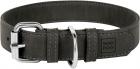 Collar WauDog Eco Ошейник из экокожи серый