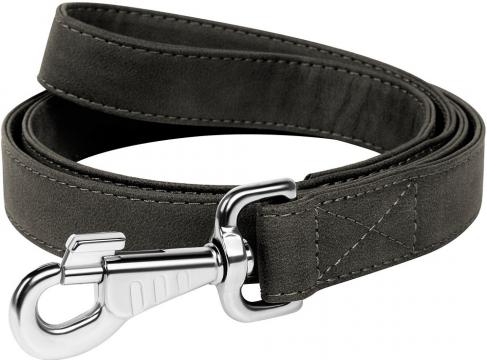 Изображение 1 - Collar WauDog Eco Поводок из экокожи серый
