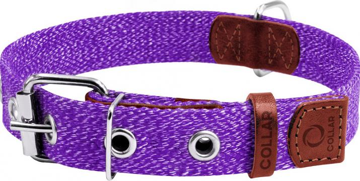 Изображение 1 - Collar Брезентовый ошейник фиолетовый