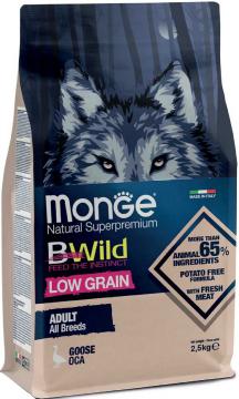 Изображение 1 - Monge BWild Low Grain All Breeds Adult с гуся