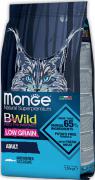 Monge BWild Low Grain Adult Cat с анчоусом