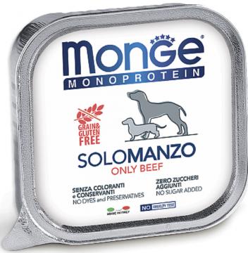 Изображение 1 - Monge Dog Solo с говядиной паштет