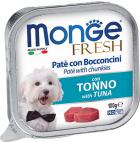 Monge Dog Fresh c мясом тунца в паштете