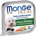 Monge Dog Fresh c курицей и овощами в паштете