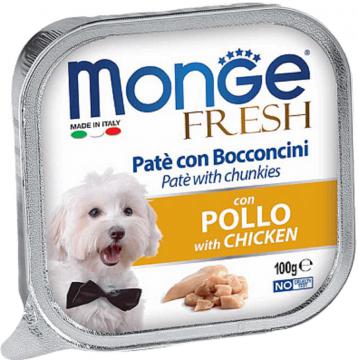 Изображение 1 - Monge Dog Fresh c курицей в паштете