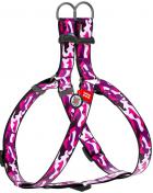 Collar WauDog Nylon Розовый камо нейлоновая шлея