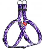 Collar WauDog Nylon Фиолетовый камо нейлоновая шлея