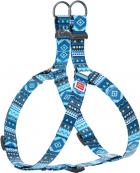 Collar WauDog Nylon Этно синий нейлоновая шлея