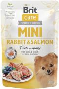 Brit Care Mini Филе кролика и лосося в соусе