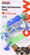 Petstages Mini Dentachew Pack Набор мини игрушек с канатом