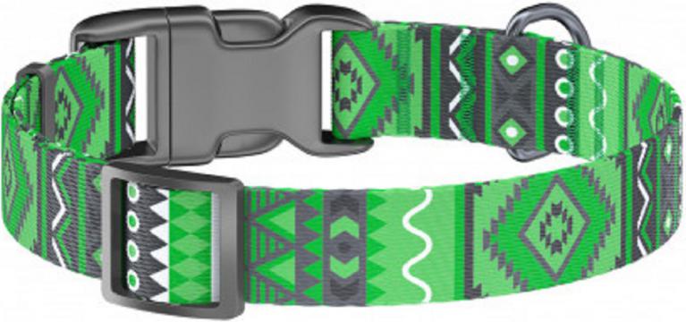 Изображение 2 - Collar WauDog Nylon Этно зеленый нейлоновый ошейник
