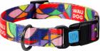 Collar WauDog Nylon Витраж нейлоновый ошейник