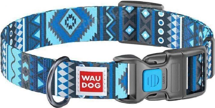 Изображение 1 - Collar WauDog Nylon Этно синий нейлоновый ошейник