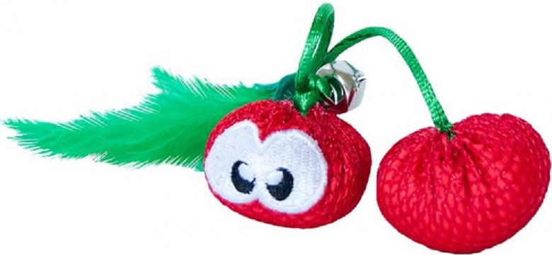 Изображение 2 - Petstages Dental Cherries Игрушка вишня для котов