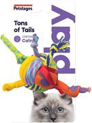 Petstages Catnip Tons of Tails Мячик с лентами