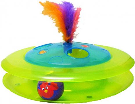 Изображение 1 - Petstages Sights & Sounds Birdie Chase Игровой трек с мячиком-птичкой